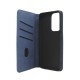 Capa Flip de Couro com Bolso Interno para Samsung Galaxy S23 Ultra Azul